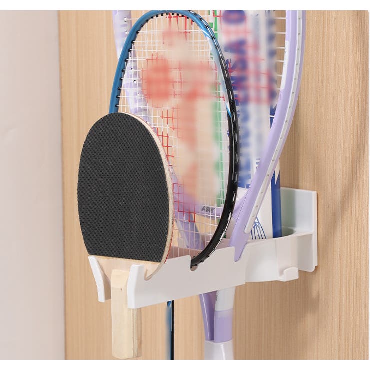 壁掛けラケットラック バドミントンラケット フック | PlusNao | 詳細画像6 