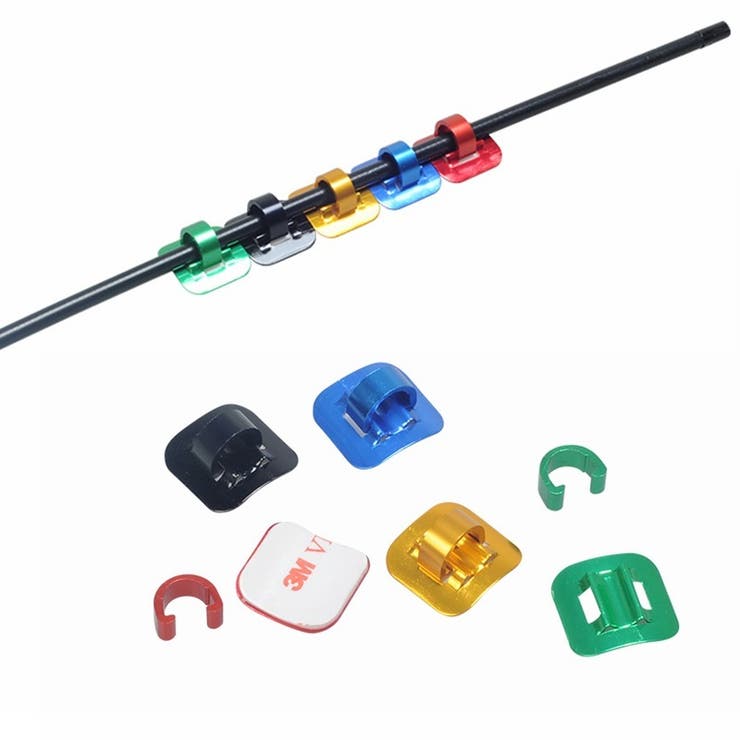 自転車用ケーブルクリップ 2個セット 2個入り | PlusNao | 詳細画像10 