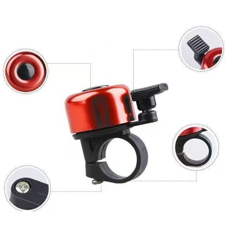自転車用ベル サイクルベル 自転車用アクセサリー | PlusNao | 詳細画像6 