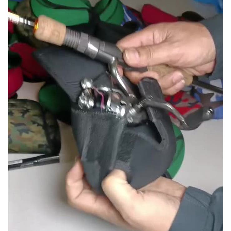 リールケース スピニングリールバッグ リールポーチ | PlusNao | 詳細画像5 