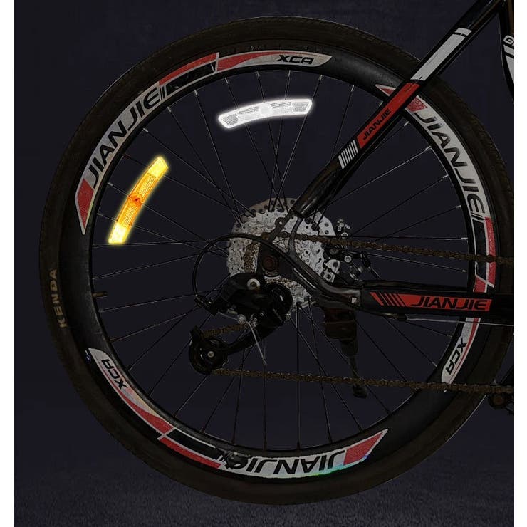 自転車用リフレクター 同色3個セット 自転車用 | PlusNao | 詳細画像2 
