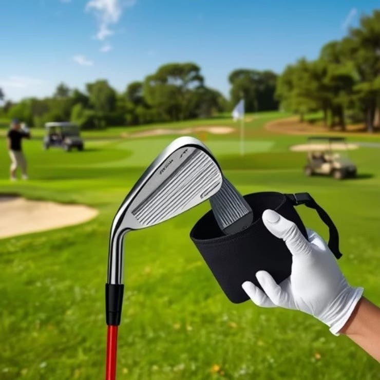 ゴルフクラブクリーナー ゴルフボールクリーナー ポーチ型 | PlusNao | 詳細画像2 