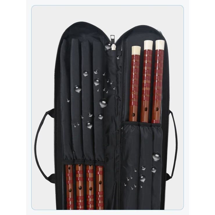 プールキューケース 7本収納 ビリヤード収納バッグ | PlusNao | 詳細画像7 