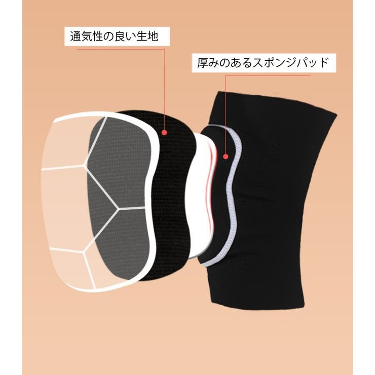 膝用サポーター 両足用 1ペア | PlusNao | 詳細画像10 
