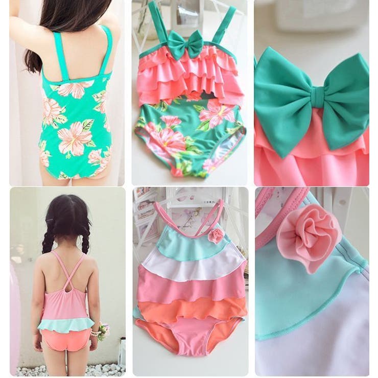 子供用水着 女の子用 ワンピースタイプ | PlusNao | 詳細画像4 