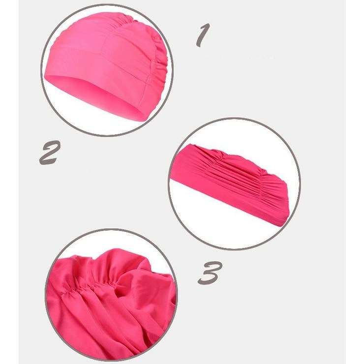 スイムキャップ 水泳帽 帽子 | PlusNao | 詳細画像3 