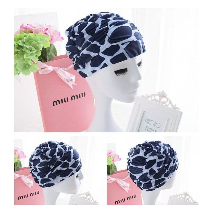 スイムキャップ 水泳帽 レディース | PlusNao | 詳細画像3 