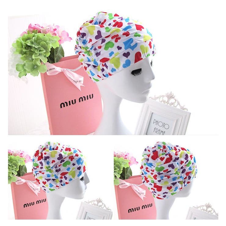 スイムキャップ 水泳帽 レディース | PlusNao | 詳細画像3 