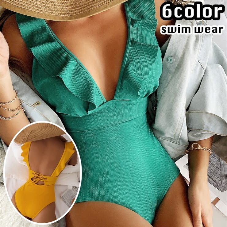 水着 ワンピース レディース | PlusNao | 詳細画像1 