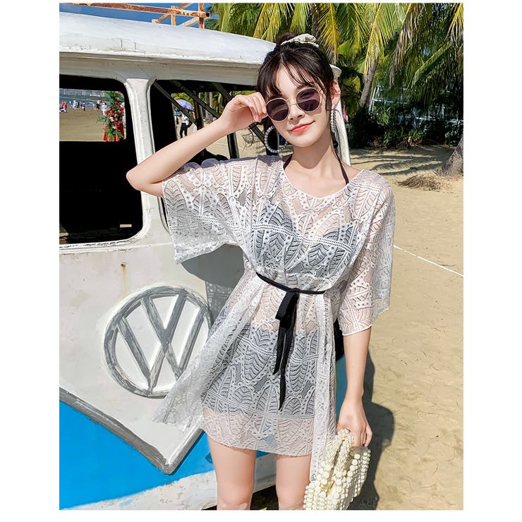 ビキニ レースガウンセット レディース | PlusNao | 詳細画像3 