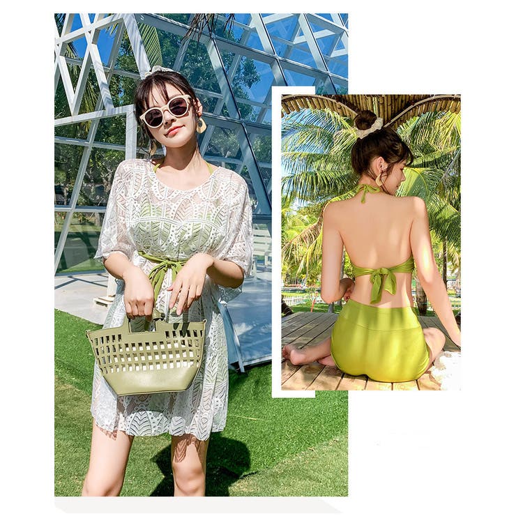 ビキニ レースガウンセット レディース | PlusNao | 詳細画像6 