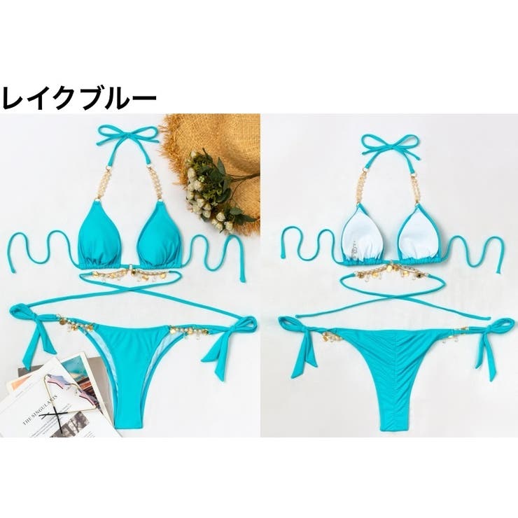 三角ビキニ 水着 レディース[品番：FQ000154091]｜PlusNao（プラスナオ