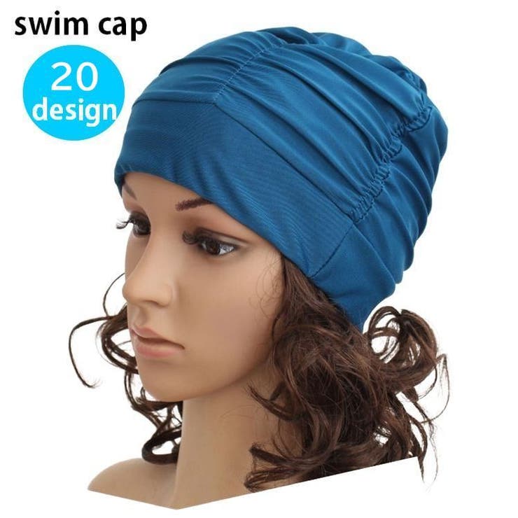 スイムキャップ 水泳帽 男女兼用 | PlusNao | 詳細画像1 