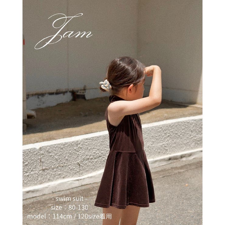 水着 ワンピース ベロア | PlusNao | 詳細画像1 