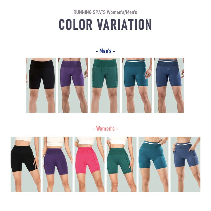 ランニングタイツ ランニングスパッツ ランニングパンツ | PlusNao | 詳細画像7 