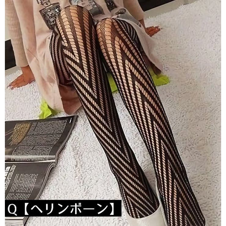網タイツ 柄タイツ レディース | PlusNao | 詳細画像14 