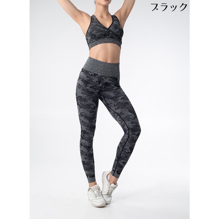 トレーニングウェア スポーツウェア レギンスパンツ | PlusNao | 詳細画像8 