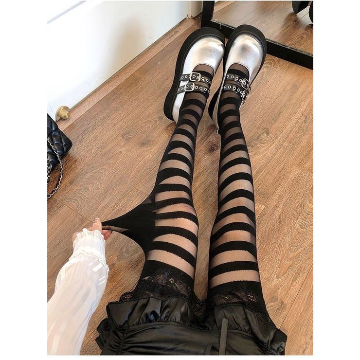 ストッキング 包帯風 レディース | PlusNao | 詳細画像2 