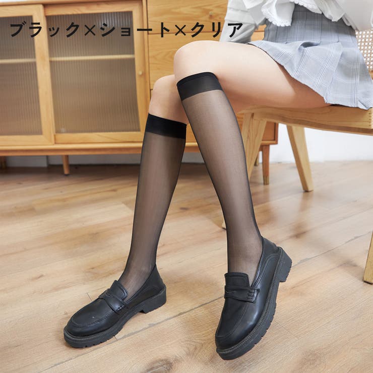 オーバーニーストッキング ショートストッキング レディース | PlusNao | 詳細画像17 