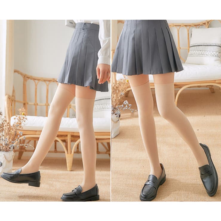 オーバーニーストッキング ショートストッキング レディース | PlusNao | 詳細画像6 
