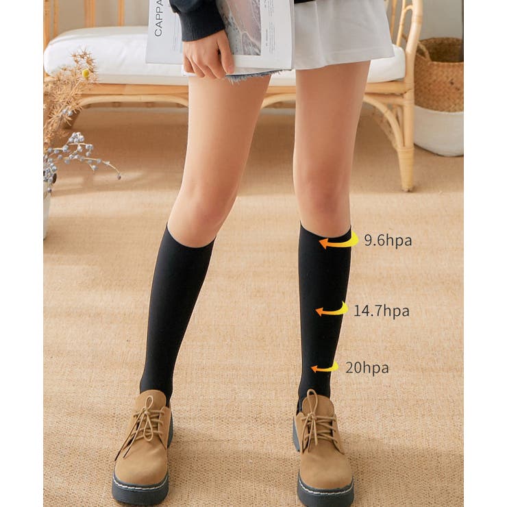 オーバーニーストッキング ショートストッキング レディース | PlusNao | 詳細画像7 