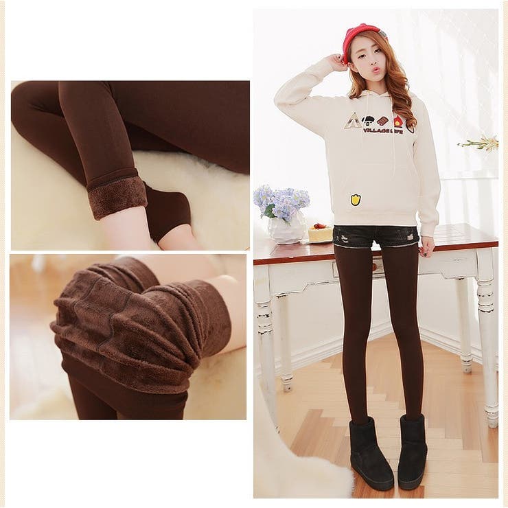 レギンス 裏起毛 厚手 | PlusNao | 詳細画像8 