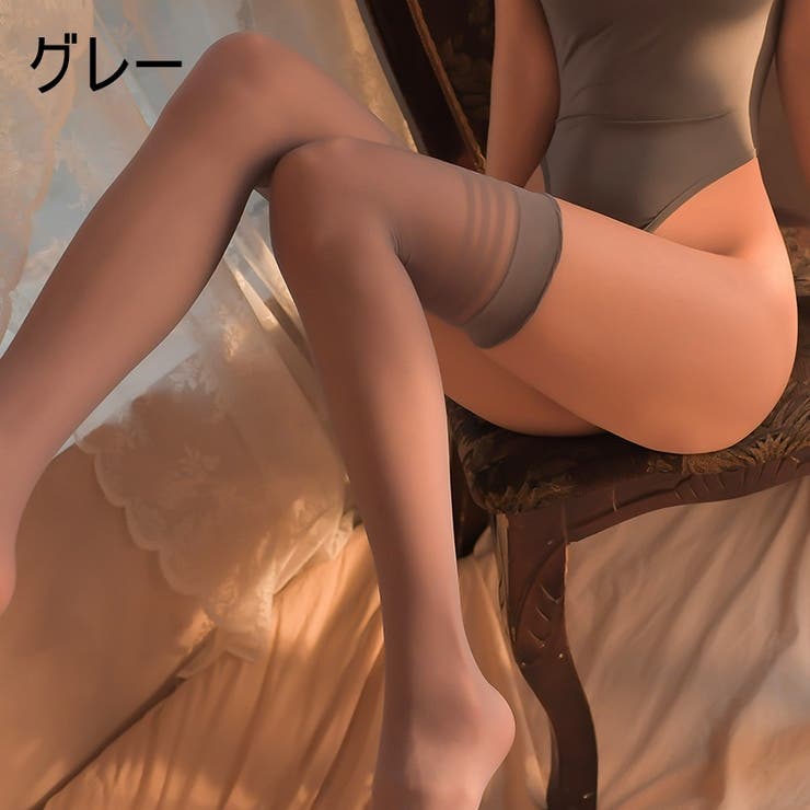 ガーターストッキング ニーハイタイツ レディース | PlusNao | 詳細画像14 