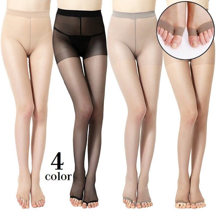 パンティストッキング パンスト オープントゥ | PlusNao | 詳細画像1 