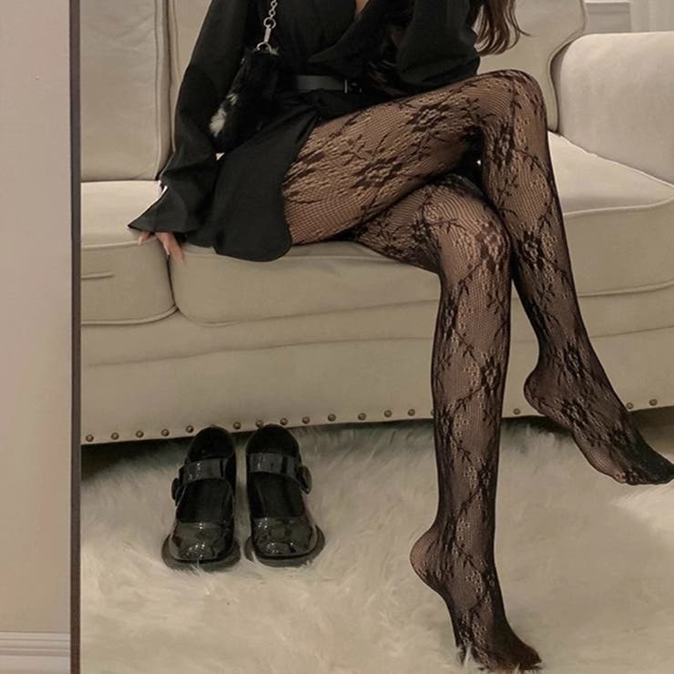 網タイツ パンティストッキング パンスト | PlusNao | 詳細画像4 
