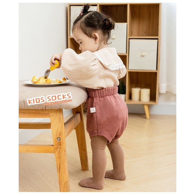 リブタイツ キッズ ベビー | PlusNao | 詳細画像3 