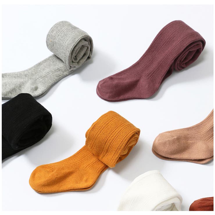 リブタイツ キッズ ベビー | PlusNao | 詳細画像8 