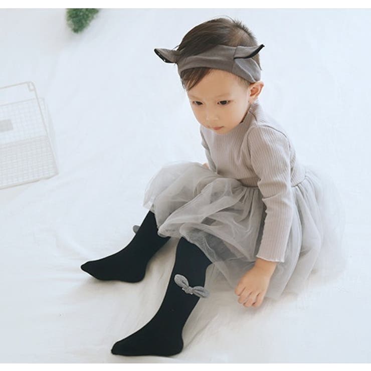 タイツ リブタイツ キッズ | PlusNao | 詳細画像3 