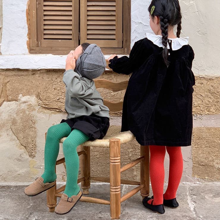 タイツ カラータイツ キッズ | PlusNao | 詳細画像2 