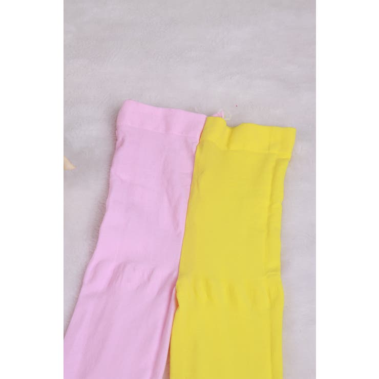 カラータイツ バイカラー カラフル | PlusNao | 詳細画像7 