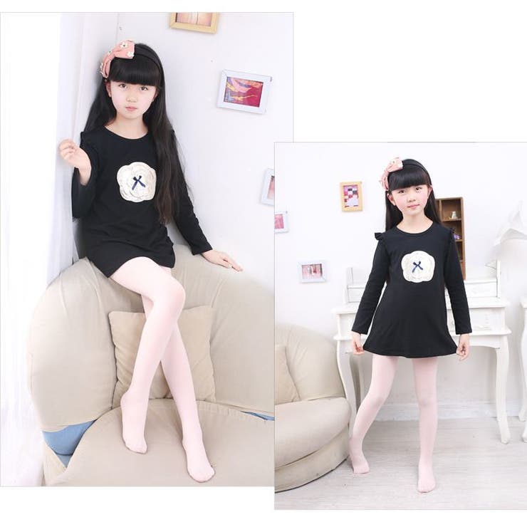 タイツ キッズ ジュニア | PlusNao | 詳細画像4 