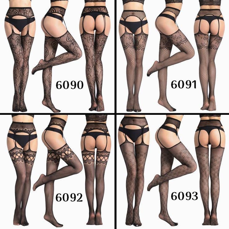 サスペンダーストッキング レディース セクシーランジェリー | PlusNao | 詳細画像18 