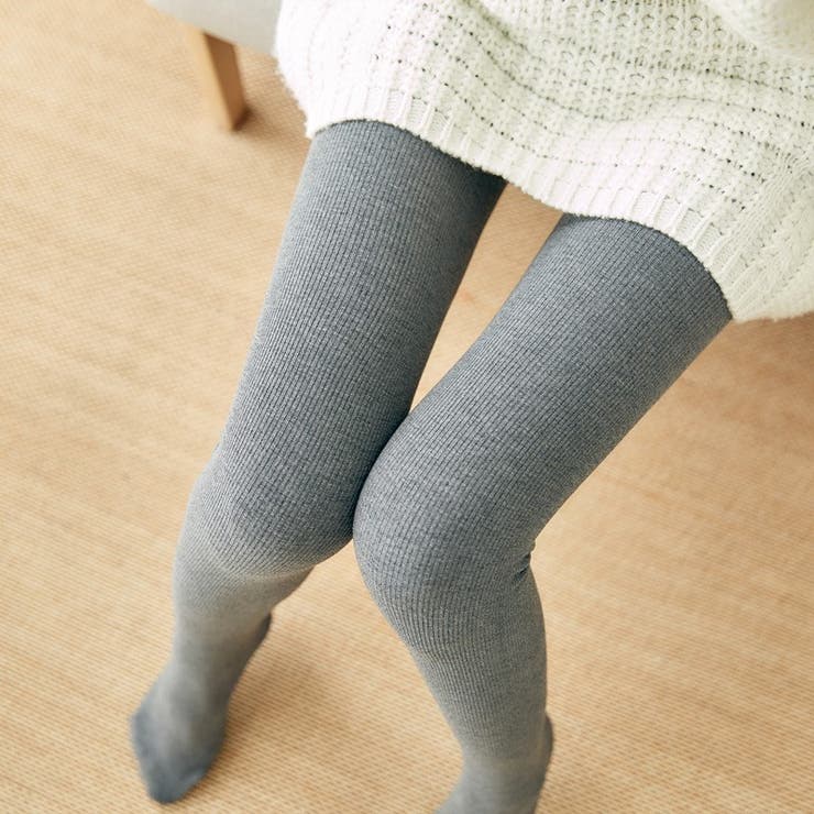 リブタイツ トレンカ レディース | PlusNao | 詳細画像7 