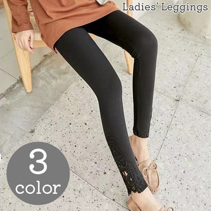 レギンスパンツ スパッツ レディース | PlusNao | 詳細画像1 