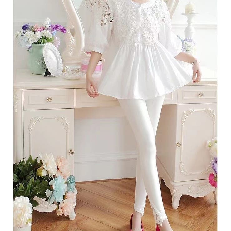 レギンスパンツ スパッツ レディース | PlusNao | 詳細画像3 