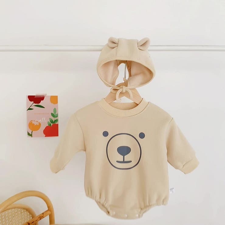 ロンパース カバーオール ボンネットハット | PlusNao | 詳細画像11 