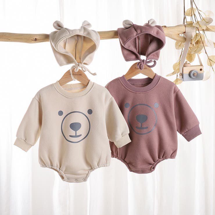 ロンパース カバーオール ボンネットハット | PlusNao | 詳細画像6 