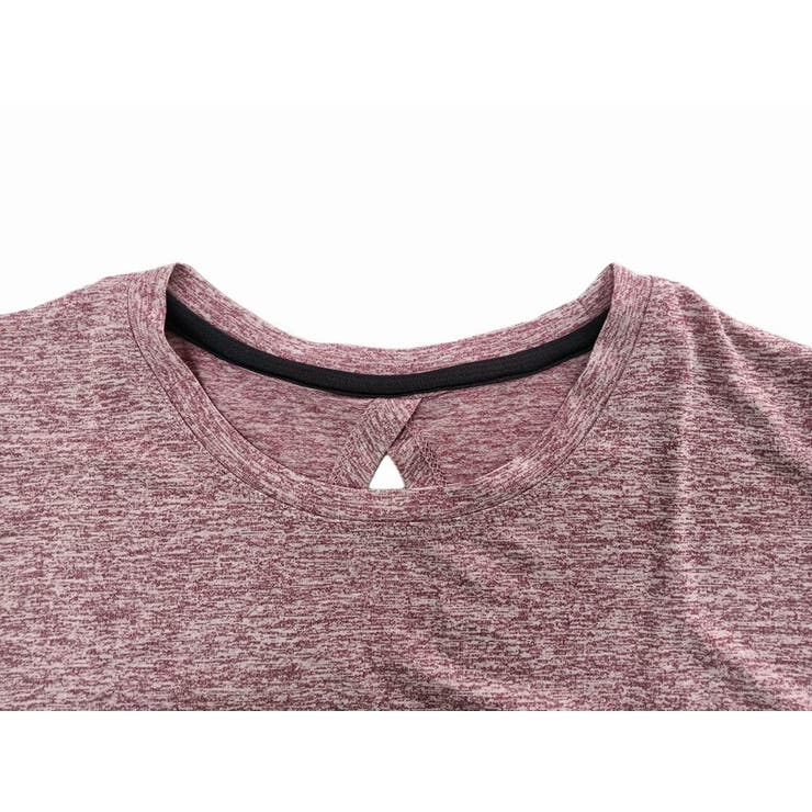 ヨガウェアトップス Tシャツ 半袖クルーネック | PlusNao | 詳細画像17 