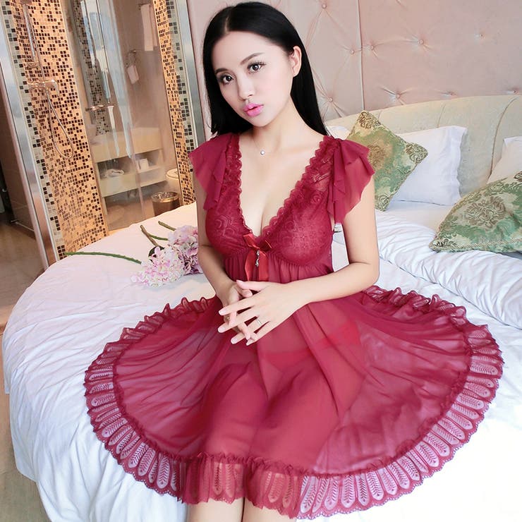 ナイトウェア ネグリジェ ナイトドレス | PlusNao | 詳細画像12 