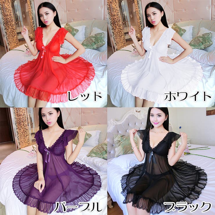 ナイトウェア ネグリジェ ナイトドレス | PlusNao | 詳細画像17 