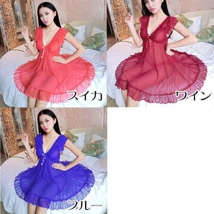 ナイトウェア ネグリジェ ナイトドレス | PlusNao | 詳細画像18 