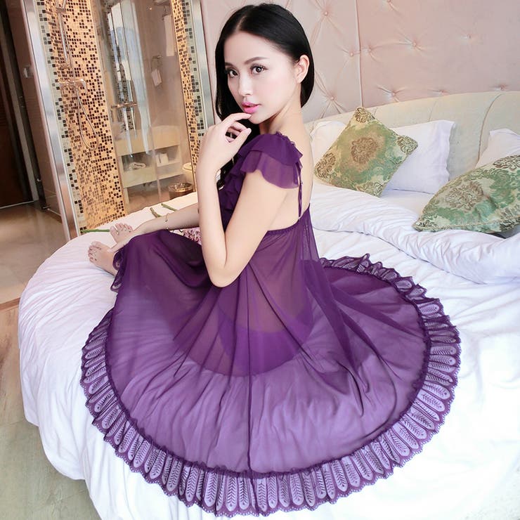 ナイトウェア ネグリジェ ナイトドレス | PlusNao | 詳細画像8 