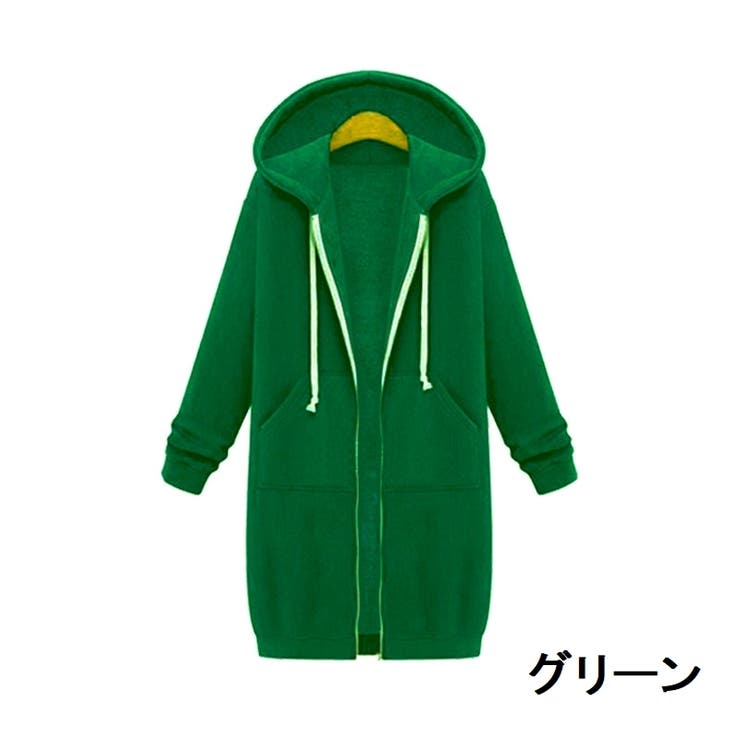 パーカー ジップアップ レディース | PlusNao | 詳細画像7 