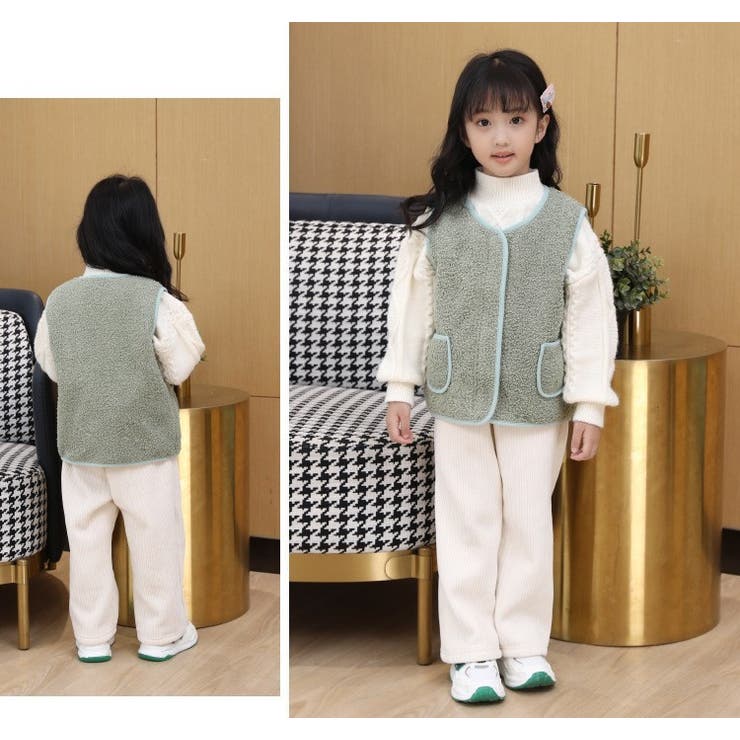 ボアベスト 子供服 キッズ | PlusNao | 詳細画像13 