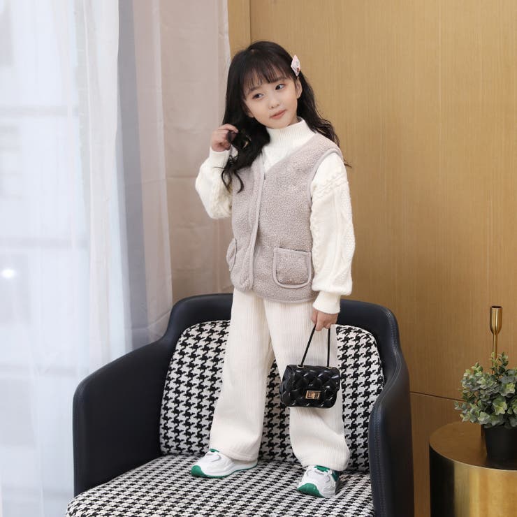 ボアベスト 子供服 キッズ | PlusNao | 詳細画像2 