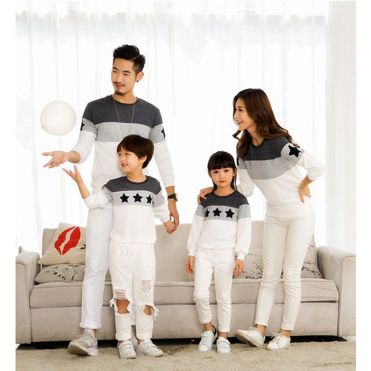 親子ペアルック トレーナー キッズ | PlusNao | 詳細画像2 